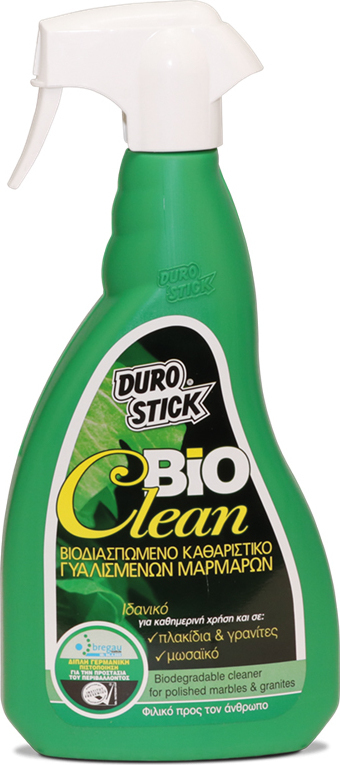 Φωτογραφία προϊόντος: Durostick Bioclean καθαριστικό γυαλισμένων μαρμάρων Spray 750ml