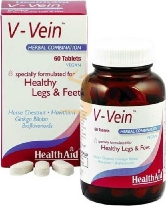 Φωτογραφία προϊόντος: Health Aid V Vein 60 ταμπλέτες