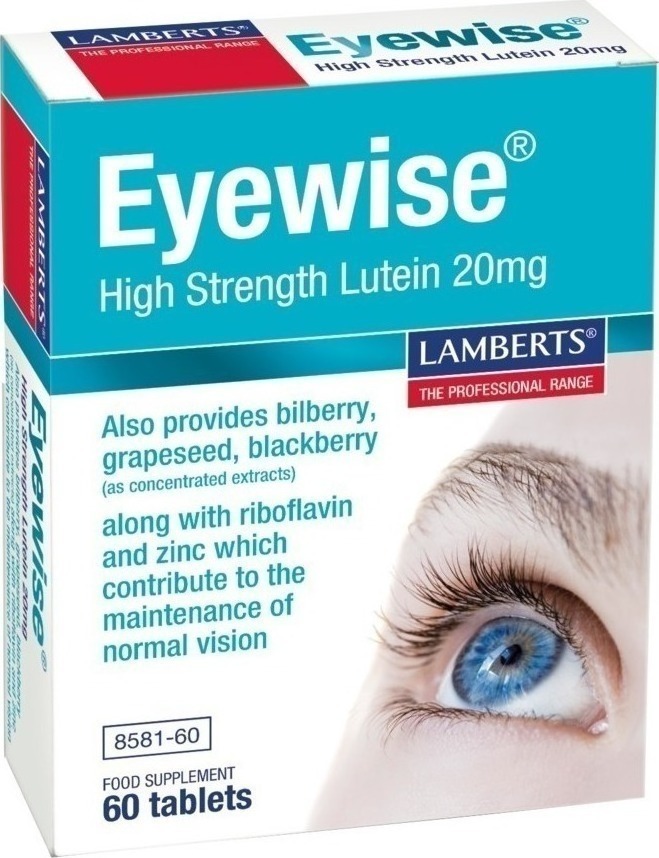 Φωτογραφία προϊόντος: Lamberts Eyewise 60 ταμπλέτες