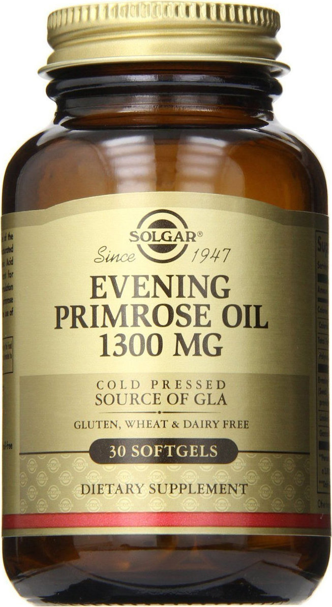 Φωτογραφία προϊόντος: Solgar Evening Primrose Oil 1300mg 30 μαλακές κάψουλες