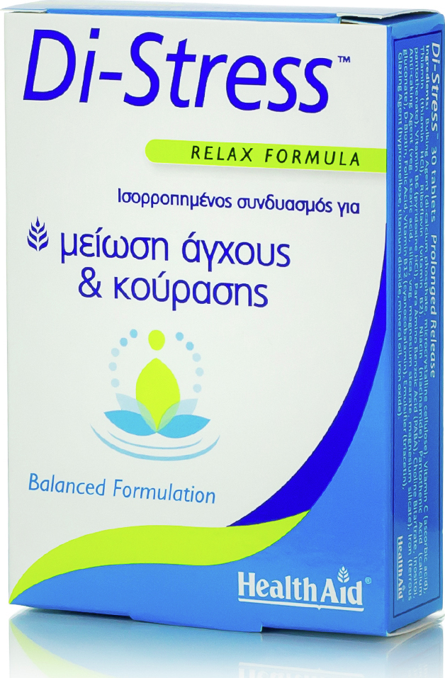 Φωτογραφία προϊόντος: Health Aid Di Stress 30 ταμπλέτες