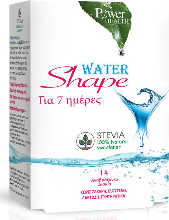 Φωτογραφία προϊόντος: Power Health Water Shape 7 Days with Stevia 14 αναβράζοντα δισκία