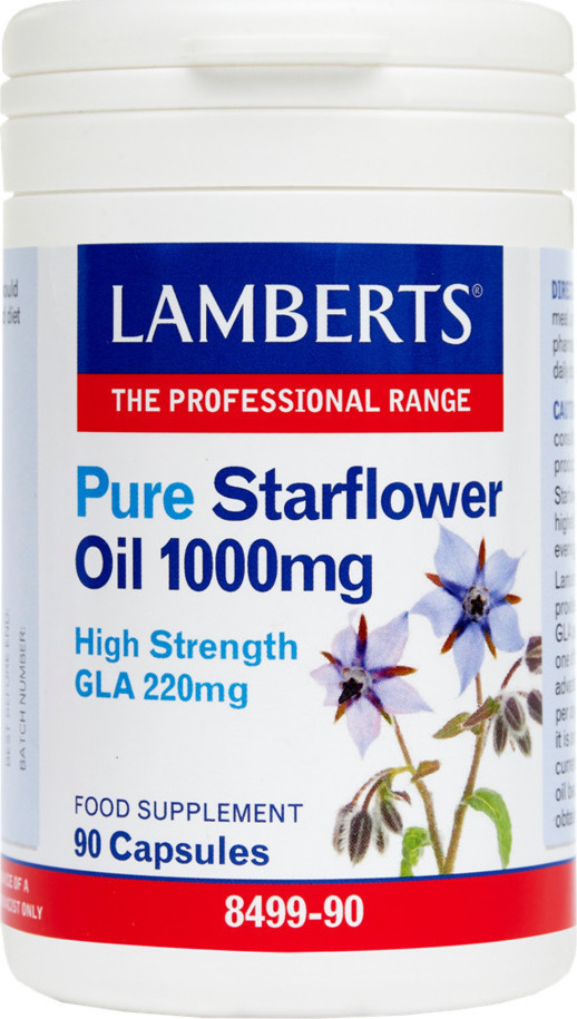 Φωτογραφία προϊόντος: Lamberts Pure Starflower Oil 1000mg 90 κάψουλες