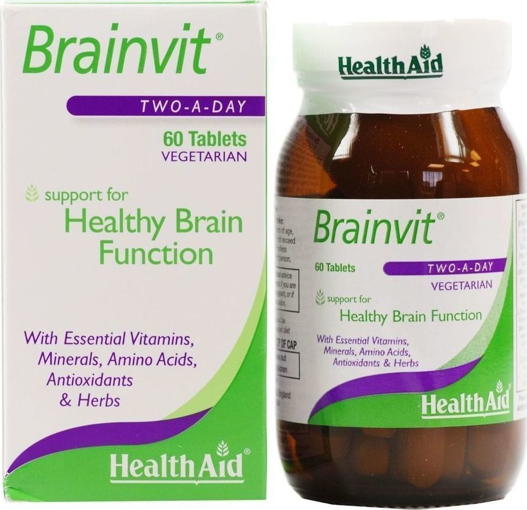 Φωτογραφία προϊόντος: Health Aid Brainvit 60 ταμπλέτες