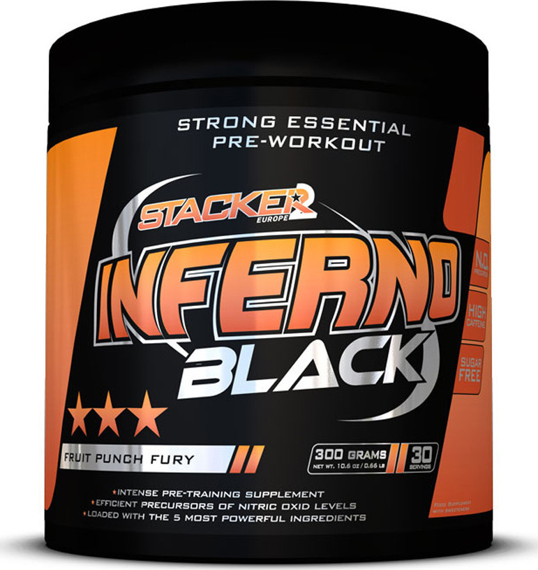 Φωτογραφία προϊόντος: Stacker 2 Inferno Black 300gr Fruit Punch