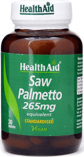 Φωτογραφία προϊόντος: Health Aid Saw Palmetto 265mg 30 ταμπλέτες