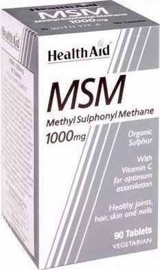 Φωτογραφία προϊόντος: Health Aid MSM 1000mg Vegetarian 90 ταμπλέτες