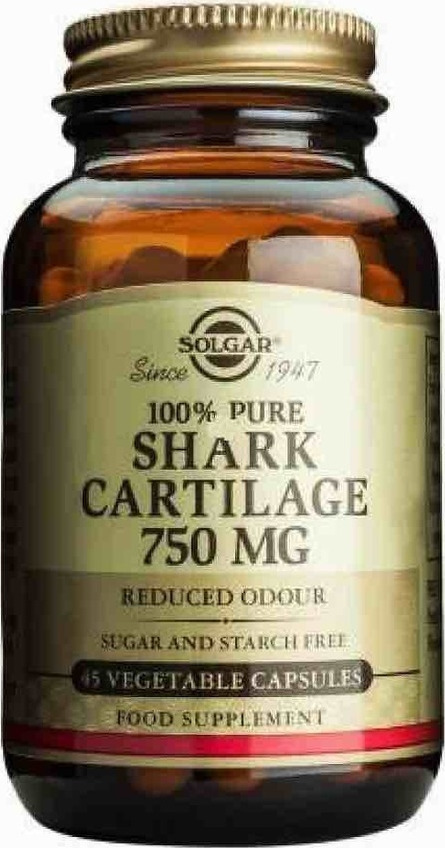 Φωτογραφία προϊόντος: Solgar Shark Cartilage 100% Pure Shark 45 κάψουλες