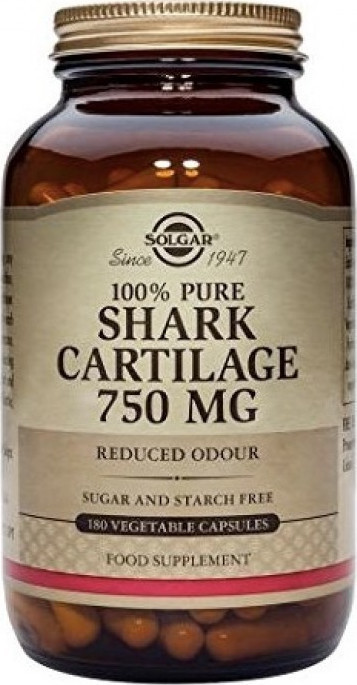 Φωτογραφία προϊόντος: Solgar Shark Cartilage 100% Pure Shark 180 φυτικές κάψουλες