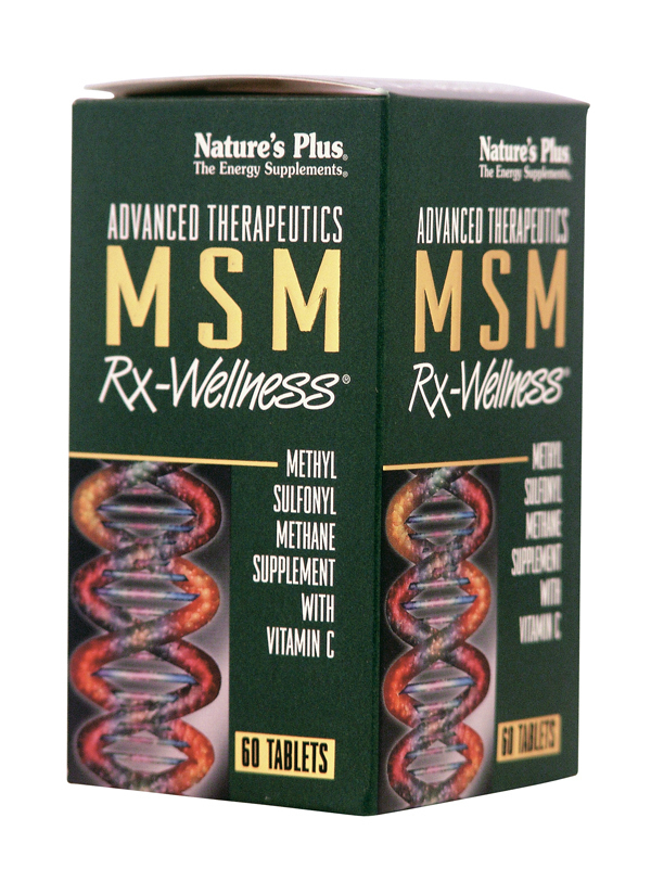 Φωτογραφία προϊόντος: Nature's Plus Msm Rx Wellness 60 ταμπλέτες