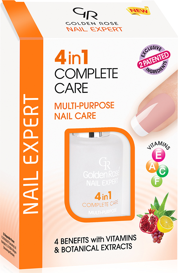 Φωτογραφία προϊόντος: Golden Rose Nail Expert 4 in 1 Complete Care 11ml