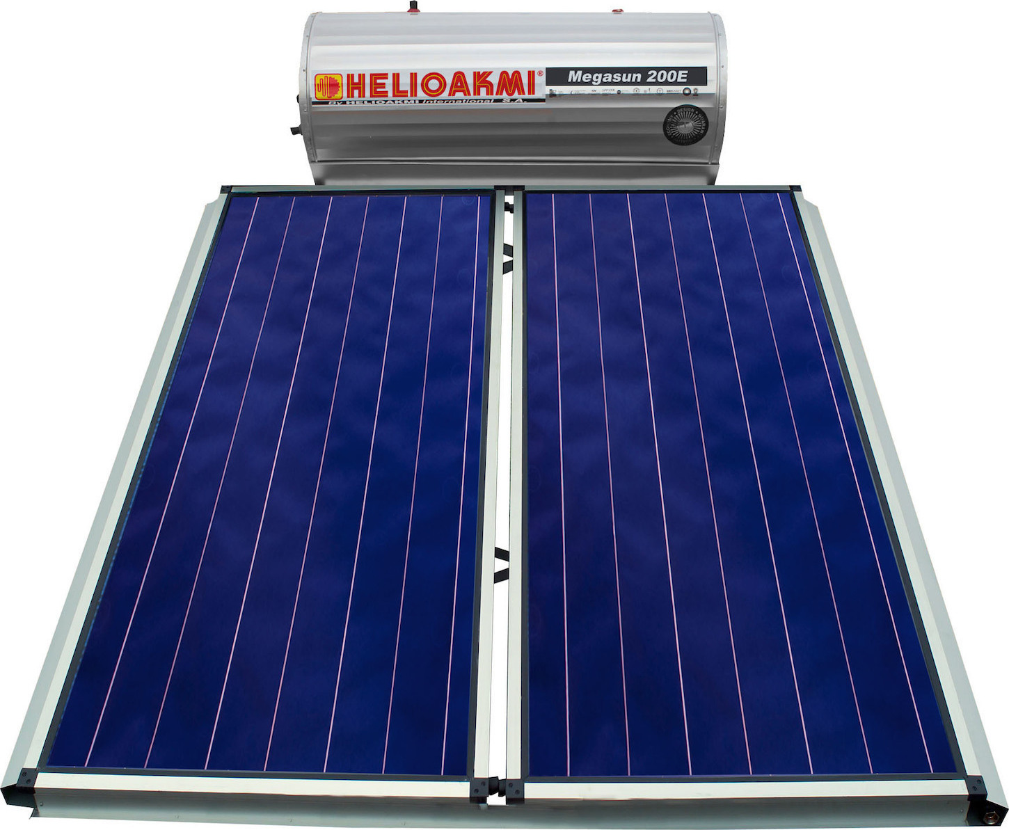 Φωτογραφία προϊόντος: Helioakmi Megasun E200lt/4.2m² Glass Τριπλής Ενέργειας