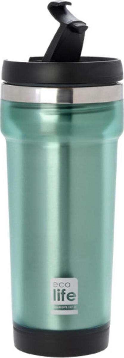 Φωτογραφία προϊόντος: Ecolife Coffee Thermos Green 0.42lt (ανοξείδωτο εσωτερικά)