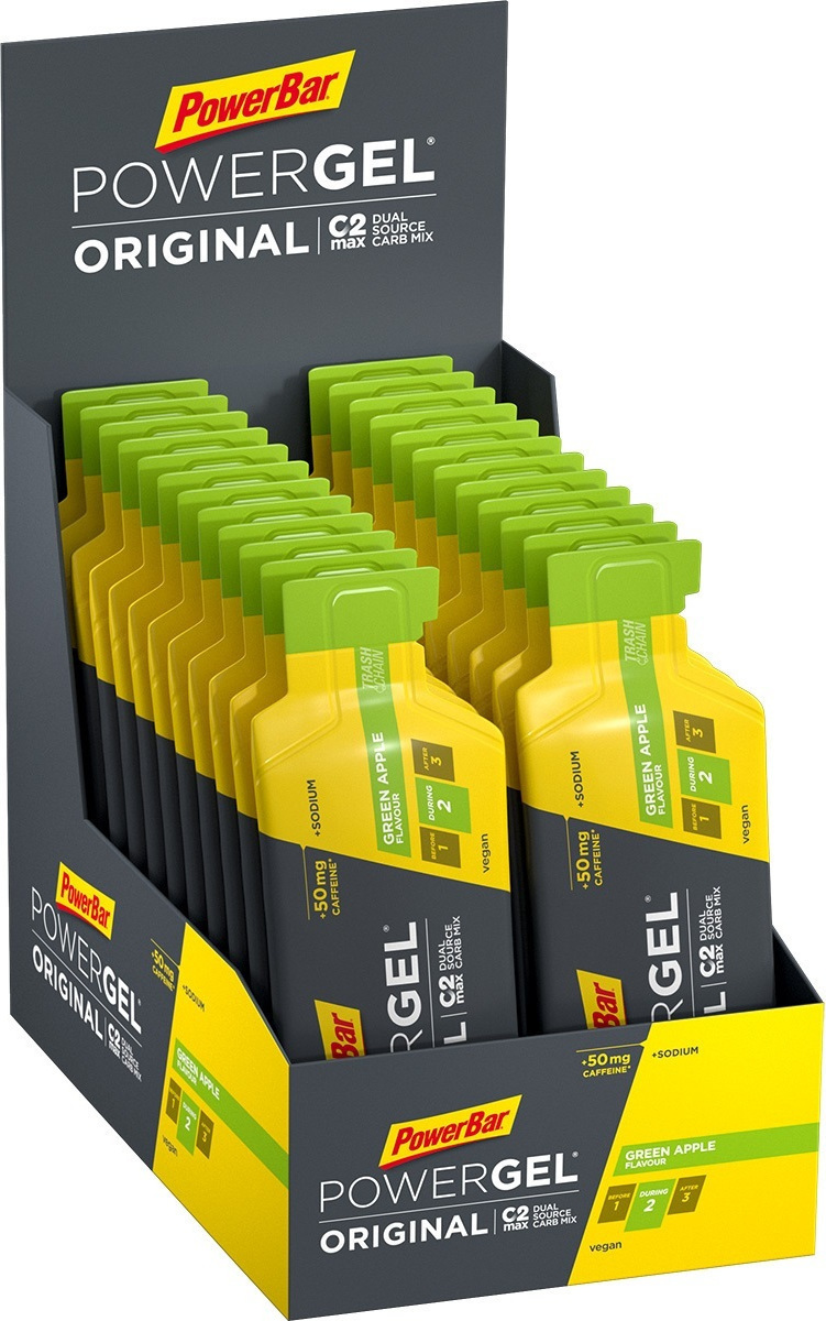 Φωτογραφία προϊόντος: PowerBar PowerGel Original 24 x 41gr Green Apple