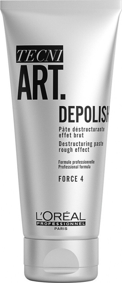 Φωτογραφία προϊόντος: L'Oreal Tecni Art Depolish Destructuring Paste for Rough Effect 4 Force 100ml