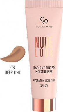 Φωτογραφία προϊόντος: Golden Rose Nude Look Radiant Tinted Moisturiser SPF25 03 Deep Tint 32ml