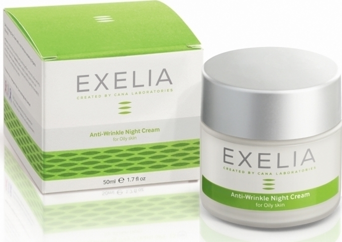 Φωτογραφία προϊόντος: Exelia Anti-Wrinkle Night Cream Oily Skin 50ml