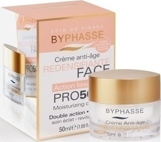 Φωτογραφία προϊόντος: Byphasse Anti-aging Cream Pro50 Years Skin Tightening SPF8 50ml