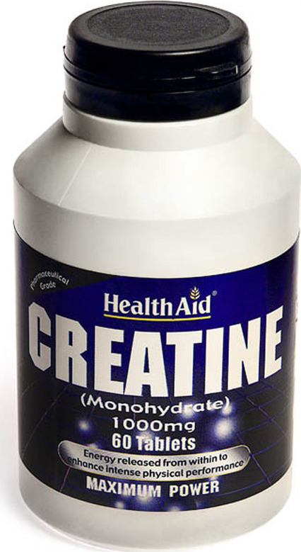 Φωτογραφία προϊόντος: Health Aid Creatine 1000mg 60 ταμπλέτες