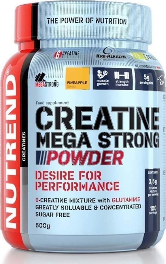 Φωτογραφία προϊόντος: Nutrend Creatine Mega Strong Powder 500gr Ροδάκινο