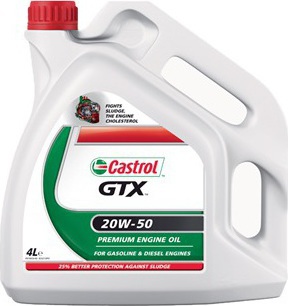 Φωτογραφία προϊόντος: Castrol GTX 20W-50 4L