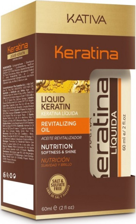 Φωτογραφία προϊόντος: Kativa Keratina Liquid Keratin Revitalizing Oil 60ml