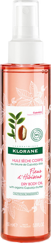 Φωτογραφία προϊόντος: Klorane Huile Seche Corps Fleur De Hibiscus 150ml