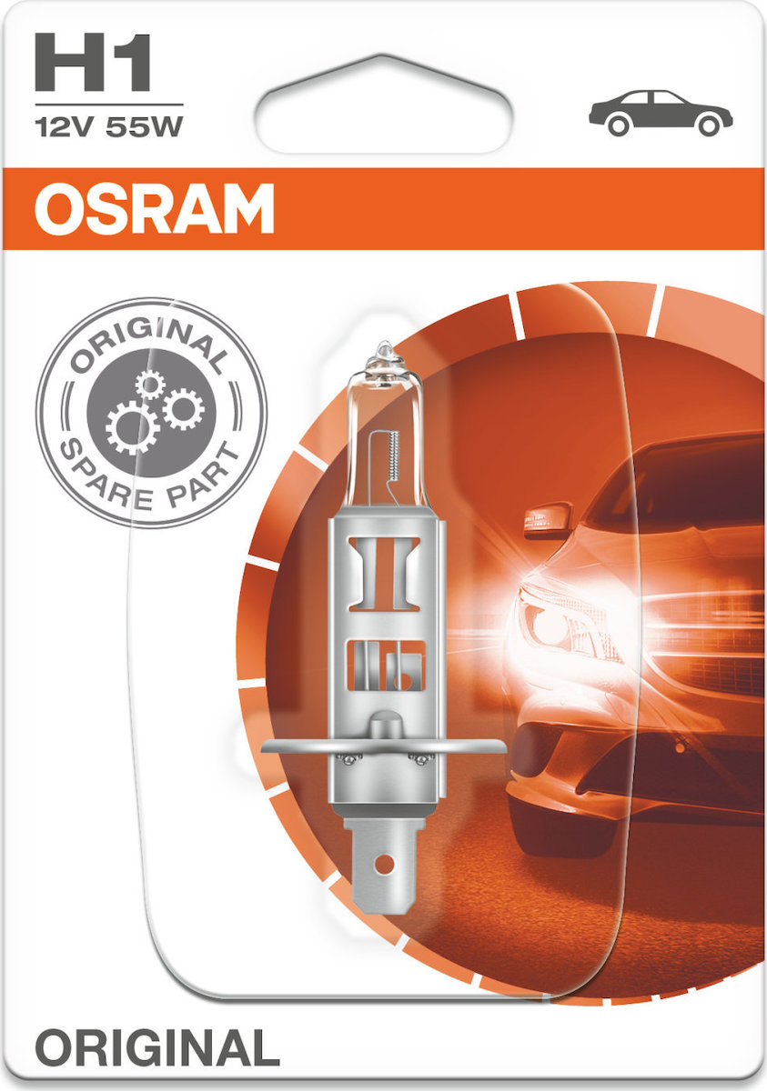 Φωτογραφία προϊόντος: Osram H1 Original Line 12V 1τμχ Blister