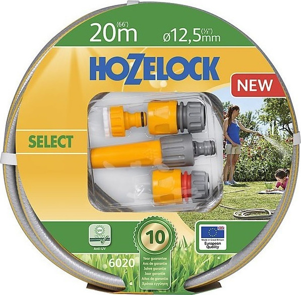 Φωτογραφία προϊόντος: Hozelock Λάστιχο Ποτίσματος Σετ Select 1/2" 20m 6020