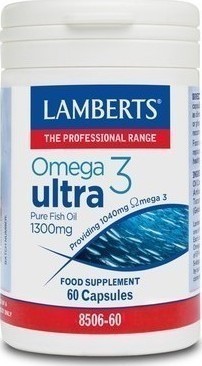 Φωτογραφία προϊόντος: Lamberts Omega 3 Ultra Pure Fish Oil 1300mg 60 κάψουλες