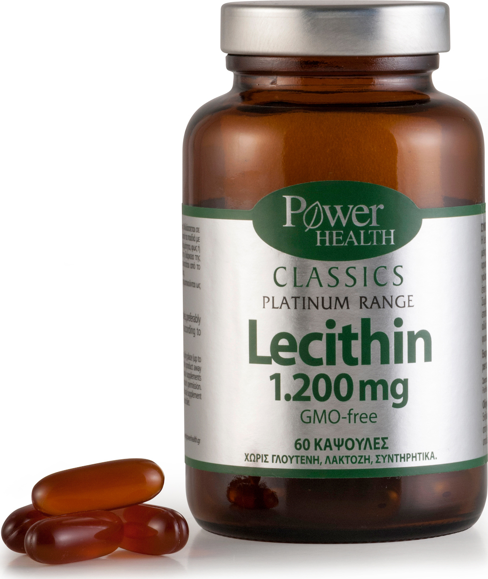 Φωτογραφία προϊόντος: Power Health Classics Platinum Range Lecithin 1.200mg 60 κάψουλες