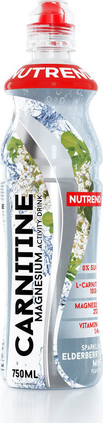 Φωτογραφία προϊόντος: Nutrend Carnitine Magnesium Activity Drink 750ml Elderberry Mint