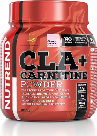 Φωτογραφία προϊόντος: Nutrend CLA & Carnitine 300gr Cherry Punch