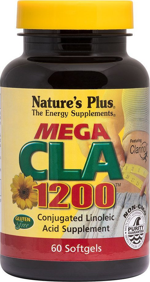 Φωτογραφία προϊόντος: Nature's Plus Mega CLA 1200mg 60 μαλακές κάψουλες