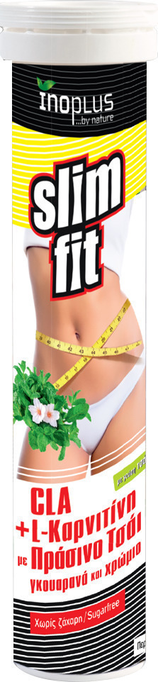 Φωτογραφία προϊόντος: Ino Plus Slim Fit CLA & L-Carnitine με Πράσινο Τσάι 20 αναβράζοντα δισκία