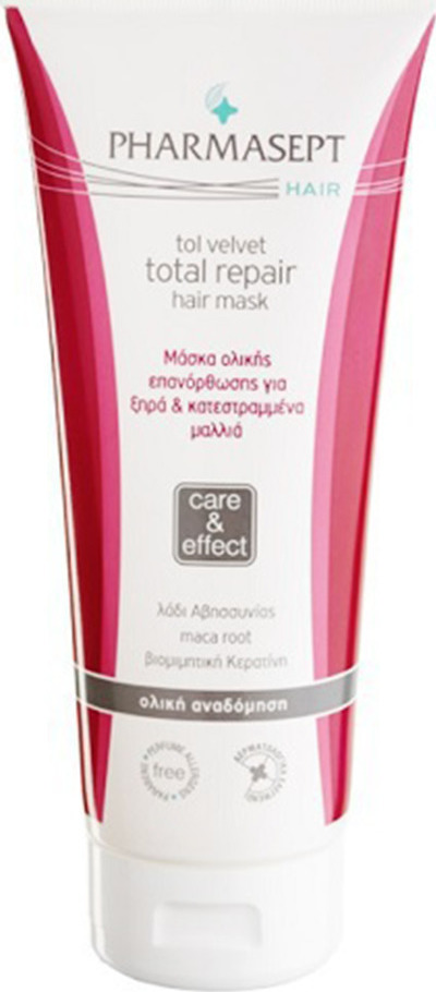 Φωτογραφία προϊόντος: Pharmasept Tol Velvet Total Repair Hair Mask 200ml
