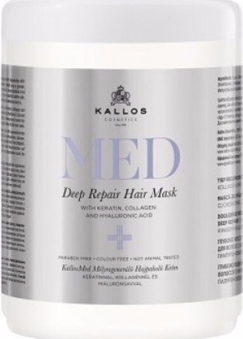 Φωτογραφία προϊόντος: Kallos Med Deep Repair Hair Mask 1000ml