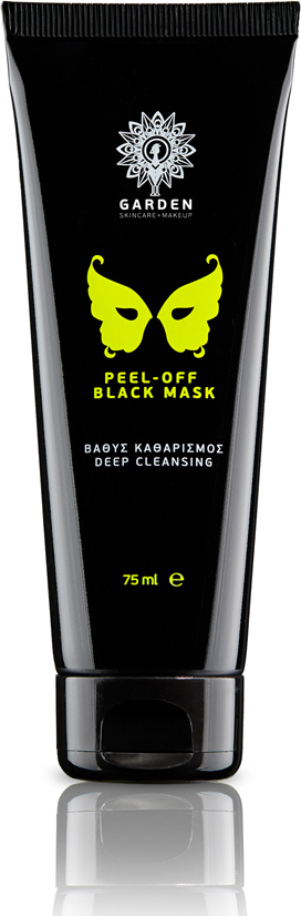 Φωτογραφία προϊόντος: Garden Peel-off Black Mask Μάσκα Προσώπου για Βαθύ Καθαρισμό 75ml