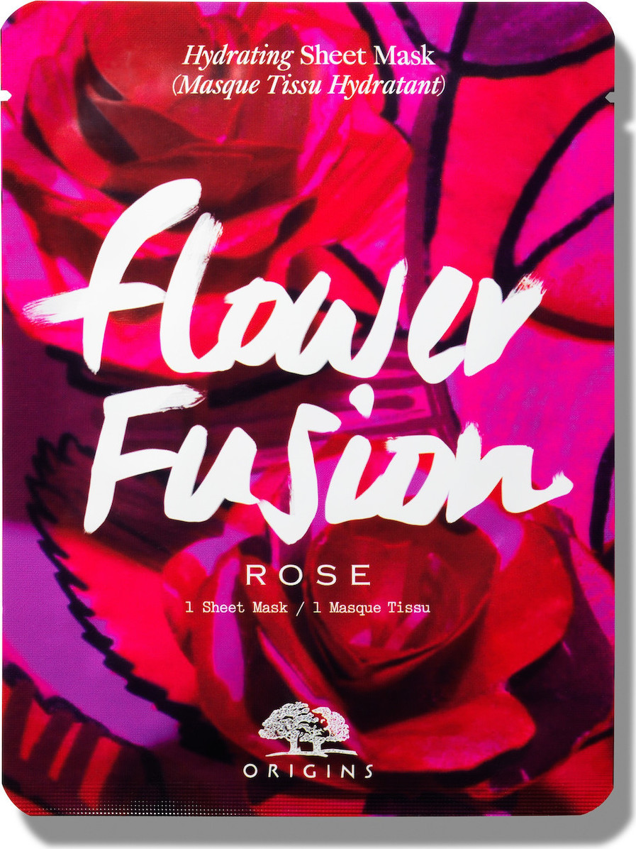 Φωτογραφία προϊόντος: Origins Flower Fusion Hydrating Sheet Mask Rose 1τμχ