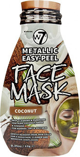 Φωτογραφία προϊόντος: W7 Cosmetics Metallic Easy-peel Coconut Face Mask 10gr