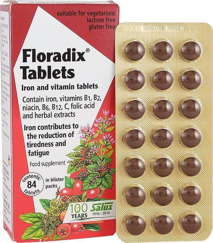 Φωτογραφία προϊόντος: Power Health Floradix Tablets 84 ταμπλέτες