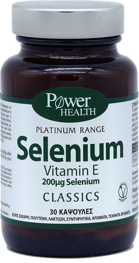 Φωτογραφία προϊόντος: Power Health Selenium 200mg 30 κάψουλες