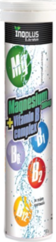 Φωτογραφία προϊόντος: Ino Plus Magnesium 300mg + Vitamin B Complex 20 αναβράζοντα δισκία