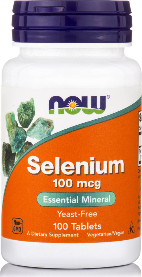 Φωτογραφία προϊόντος: Now Foods Selenium 100mcg 100 ταμπλέτες