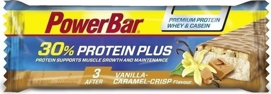 Φωτογραφία προϊόντος: PowerBar Protein Plus 30% 55gr Βανίλια Καραμέλα