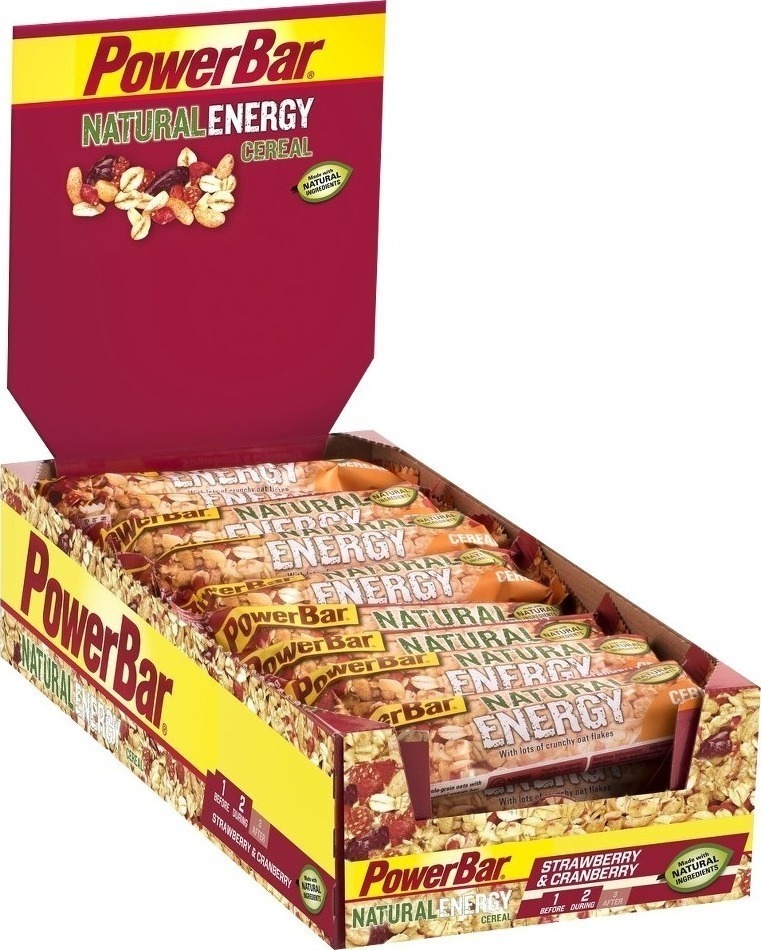 Φωτογραφία προϊόντος: PowerBar Natural Energy Cereal 24 x 40gr Strawberry & Cranberry