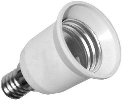 Φωτογραφία προϊόντος: Eurolamp 147-23057 Αντάπτορας από E14 σε E27 Λευκό