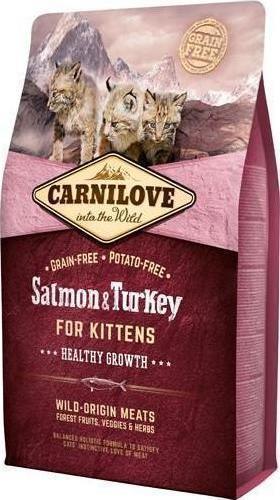 Φωτογραφία προϊόντος: Carnilove Kitten Σολωμός & Γαλοπούλα 6kg