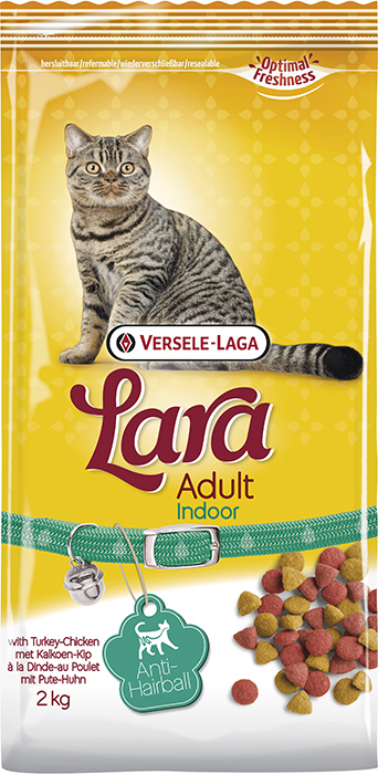 Φωτογραφία προϊόντος: Versele Laga Lara Adult Indoor Anti-Hairball Turkey & Chicken 2kg