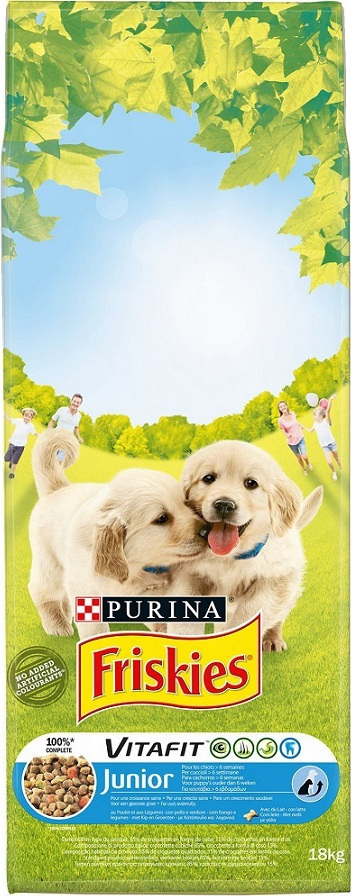 Φωτογραφία προϊόντος: Friskies Junior Κοτόπουλο & Λαχανικά 18kg